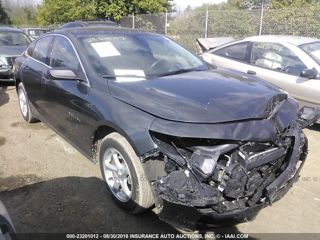 1G1ZB5ST5HF177246 - 2017 CHEVROLET MALIBU LS 灰色 照片 1