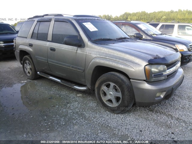 1GNDS13S722453934 - 2002 CHEVROLET TRAILBLAZER  GOLD photo 1