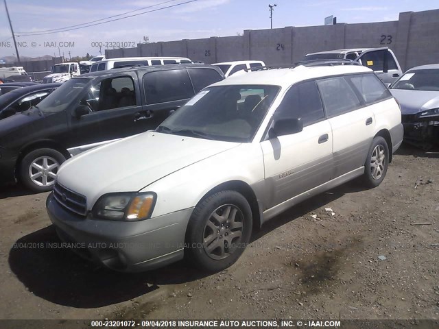 4S3BH675026616187 - 2002 SUBARU LEGACY OUTBACK AWP 白色 照片 2