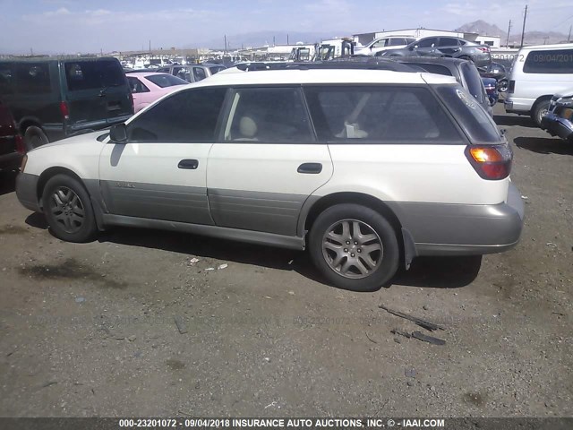 4S3BH675026616187 - 2002 SUBARU LEGACY OUTBACK AWP 白色 照片 3