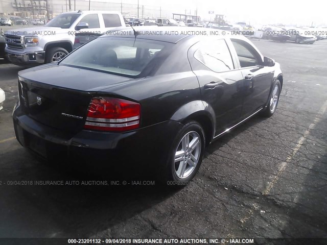 1B3CC1FB4AN177272 - 2010 DODGE AVENGER EXPRESS 黑色 照片 4