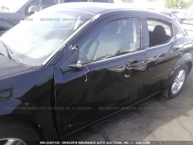 1B3CC1FB4AN177272 - 2010 DODGE AVENGER EXPRESS BLACK photo 6