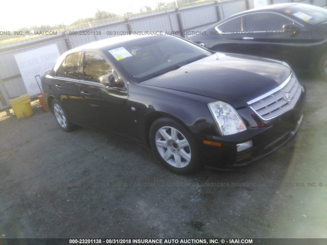 1G6DW677360221271 - 2006 CADILLAC STS BLACK photo 1