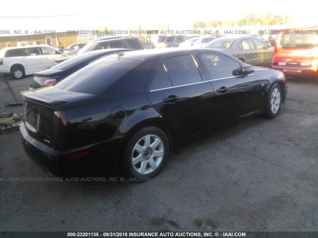 1G6DW677360221271 - 2006 CADILLAC STS BLACK photo 4