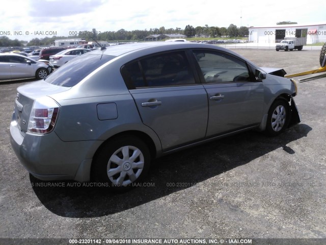 3N1AB61E57L676634 - 2007 NISSAN SENTRA 2.0/2.0S/2.0SL GRAY photo 4