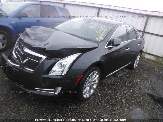 2G61N5S36G9171123 - 2016 CADILLAC XTS LUXURY COLLECTION GRAY photo 2