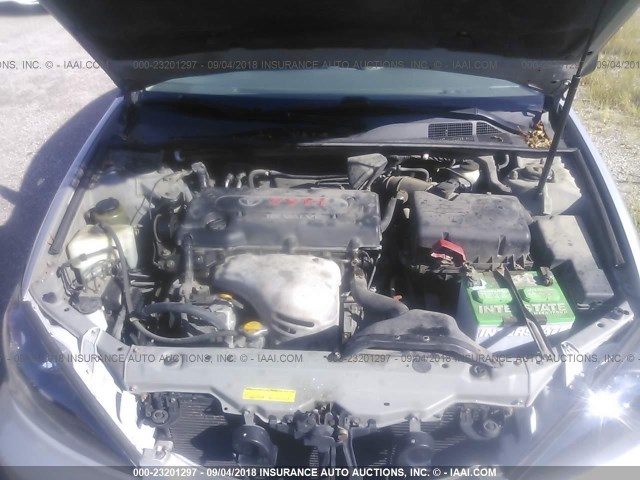 4T1BE32K33U735834 - 2003 TOYOTA CAMRY LE/XLE/SE SILVER photo 10