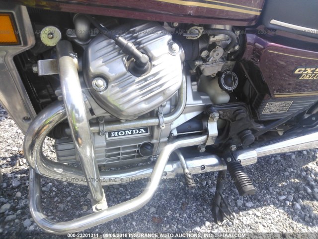 PC014000210 - 1979 HONDA 550 MOTOR CYCLE  MAROON photo 10