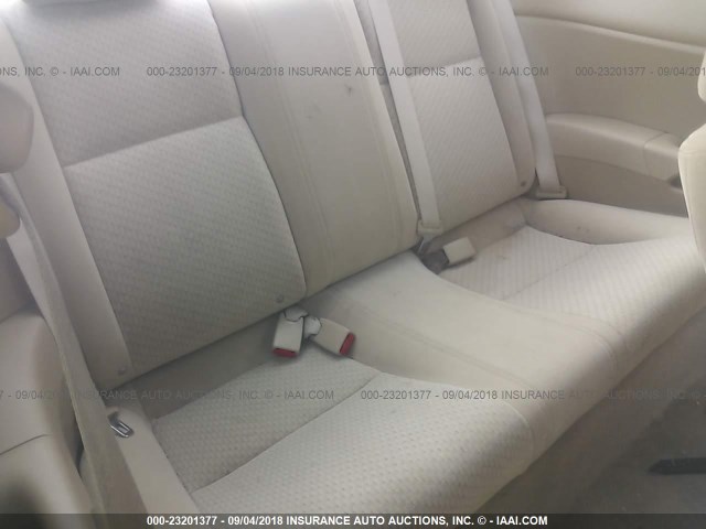 1HGEM22174L078972 - 2004 HONDA CIVIC DX VP WHITE photo 8