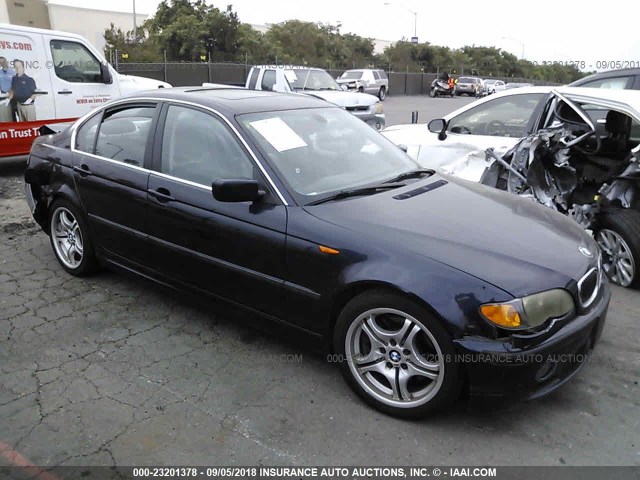 WBAEV53485KM40690 - 2005 BMW 330 I BLACK photo 1