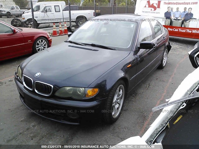 WBAEV53485KM40690 - 2005 BMW 330 I BLACK photo 2