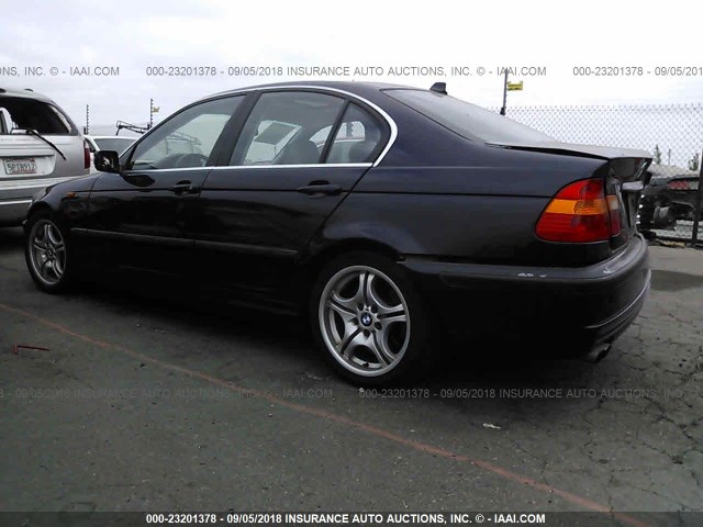 WBAEV53485KM40690 - 2005 BMW 330 I BLACK photo 3