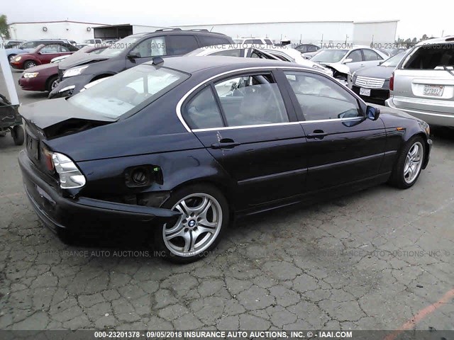 WBAEV53485KM40690 - 2005 BMW 330 I BLACK photo 4