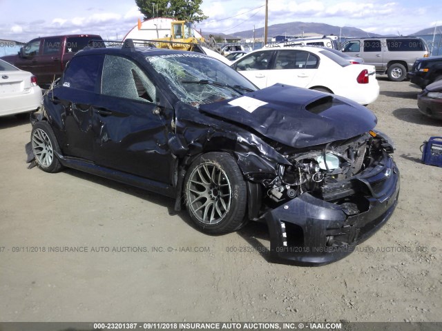 JF1GR7E66BG826605 - 2011 SUBARU IMPREZA WRX BLACK photo 1