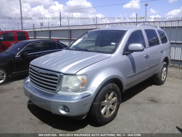 1A8HX58P47F535118 - 2007 CHRYSLER ASPEN LIMITED SILVER photo 2