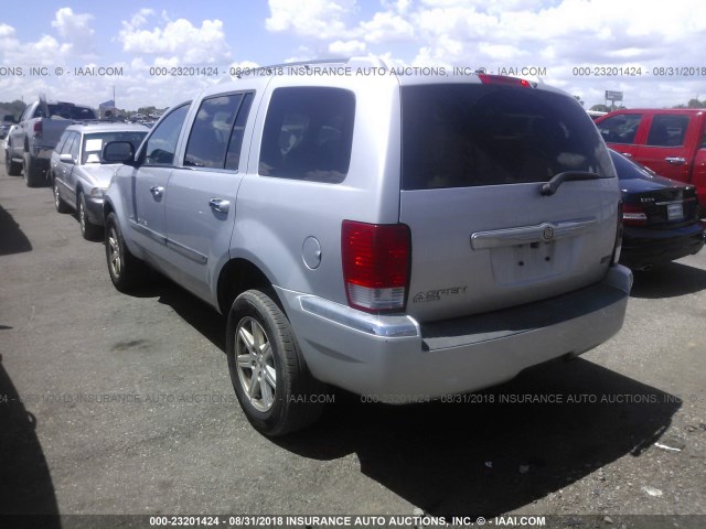 1A8HX58P47F535118 - 2007 CHRYSLER ASPEN LIMITED SILVER photo 3