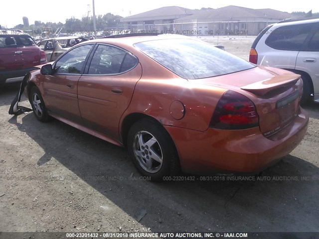 2G2WS522041146977 - 2004 PONTIAC GRAND PRIX GT2 ნარინჯისფერი ფოტო 3