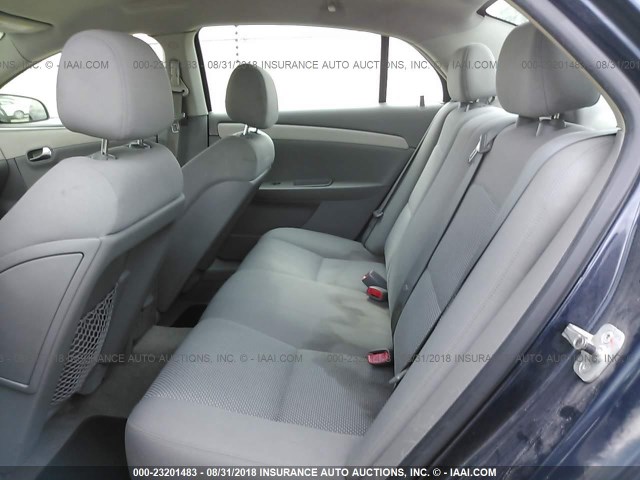 1G1ZG57B09F141239 - 2009 CHEVROLET MALIBU LS Tünd mavi foto 8