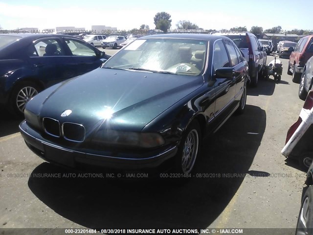 WBADM6337XBY24135 - 1999 BMW 528 I AUTOMATIC GREEN photo 2