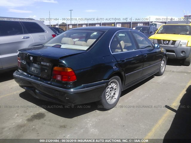 WBADM6337XBY24135 - 1999 BMW 528 I AUTOMATIC Կանաչ լուսանկար 4
