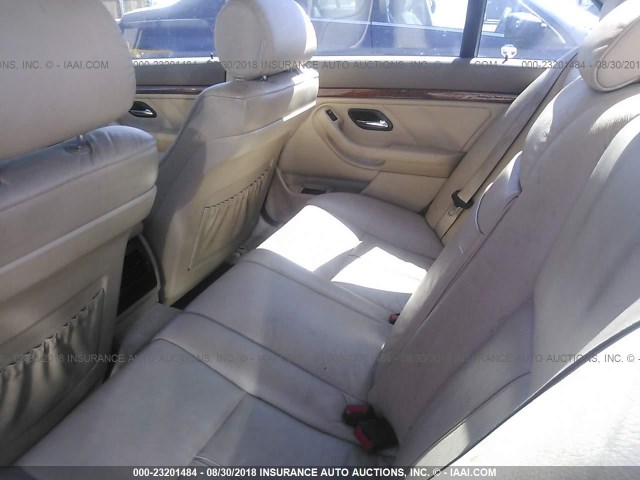 WBADM6337XBY24135 - 1999 BMW 528 I AUTOMATIC Կանաչ լուսանկար 8