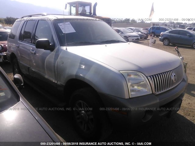 4M2DU86W54UJ07666 - 2004 MERCURY MOUNTAINEER  SILVER photo 1