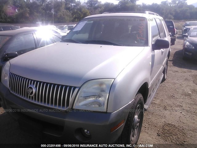 4M2DU86W54UJ07666 - 2004 MERCURY MOUNTAINEER  SILVER photo 6