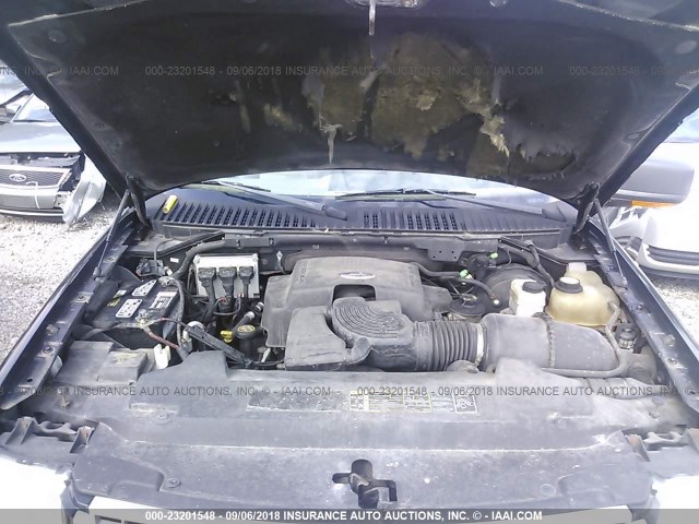 1FMFU18L44LA29360 - 2004 FORD EXPEDITION EDDIE BAUER BLACK photo 10
