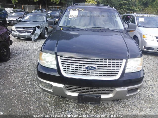 1FMFU18L44LA29360 - 2004 FORD EXPEDITION EDDIE BAUER BLACK photo 6