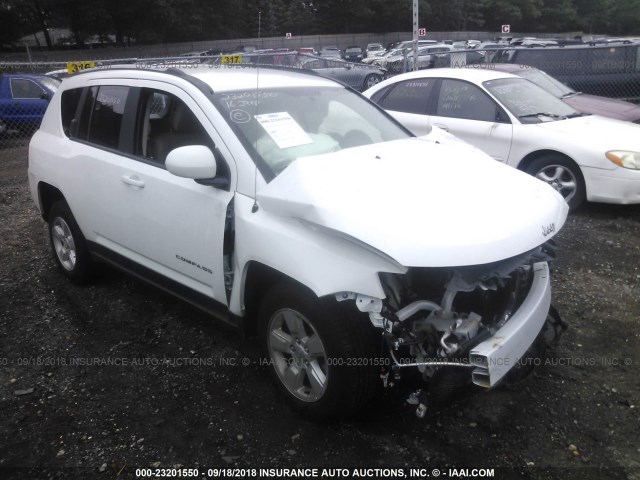 1C4NJCEA4GD783316 - 2016 JEEP COMPASS LATITUDE 白色 照片 1