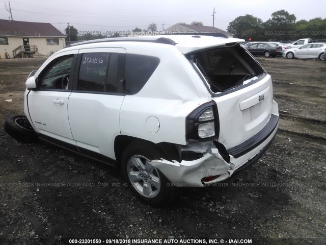 1C4NJCEA4GD783316 - 2016 JEEP COMPASS LATITUDE 白色 照片 3