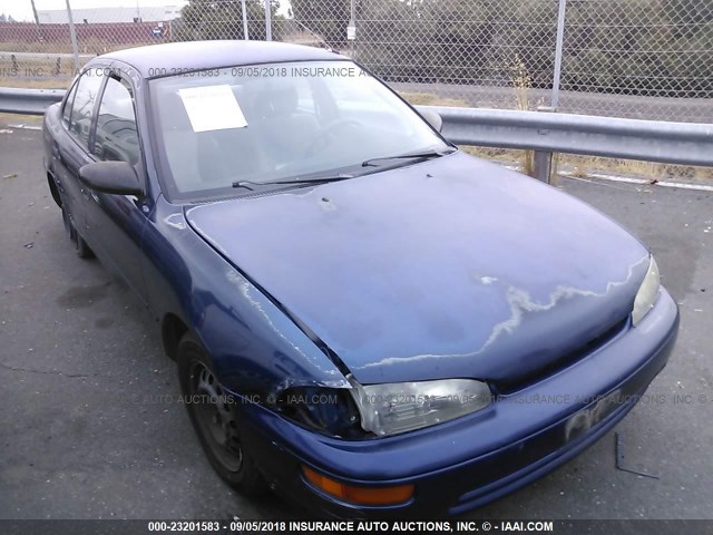 1Y1SK5268BZ447580 - 1997 GEO PRIZM Niebieski zdjęcie 1