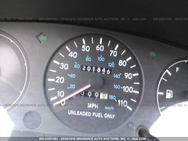 1Y1SK5268BZ447580 - 1997 GEO PRIZM Niebieski zdjęcie 7