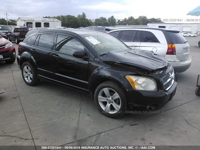 1B3CB3HA1AD566153 - 2010 DODGE CALIBER MAINSTREET BLACK photo 1