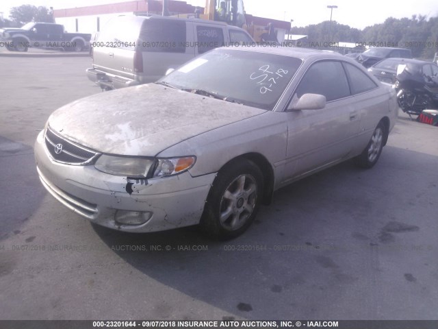 2T1CF22P6YC369285 - 2000 TOYOTA CAMRY SOLARA SE/SLE Gümüş foto 2