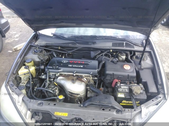 4T1BE32K22U548311 - 2002 TOYOTA CAMRY LE/XLE/SE Boz foto 10