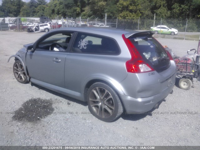 YV1MK672882062827 - 2008 VOLVO C30 T5 SILVER photo 3