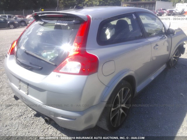 YV1MK672882062827 - 2008 VOLVO C30 T5 SILVER photo 4