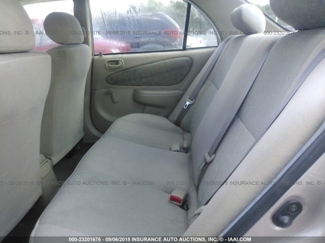 1NXBR12E0YZ370569 - 2000 TOYOTA COROLLA VE/CE/LE 棕色 照片 8