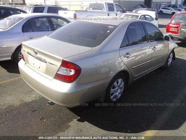 JTDBE32K530240935 - 2003 TOYOTA CAMRY LE/XLE 棕色 照片 4