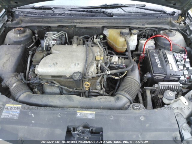 1G8ZS57N27F195892 - 2007 SATURN AURA XE GRAY photo 10