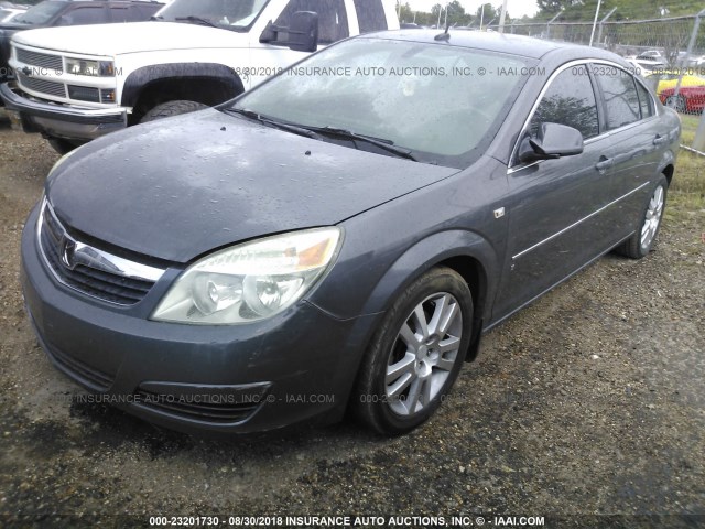 1G8ZS57N27F195892 - 2007 SATURN AURA XE GRAY photo 2