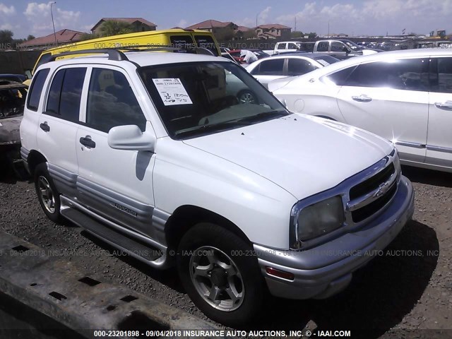 2CNBJ634416940782 - 2001 CHEVROLET TRACKER LT WHITE photo 1