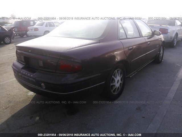 2G4WB52K1W1407494 - 1998 BUICK REGAL LS 栗色 照片 4