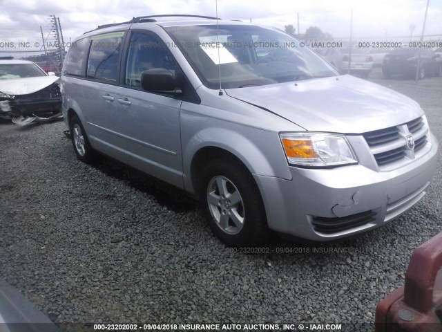 2D4RN3D18AR489643 - 2010 DODGE GRAND CARAVAN HERO SILVER photo 1