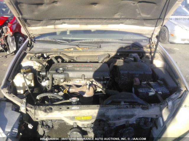 4T1BE32K04U374158 - 2004 TOYOTA CAMRY LE/XLE/SE Қоңыр фото 10
