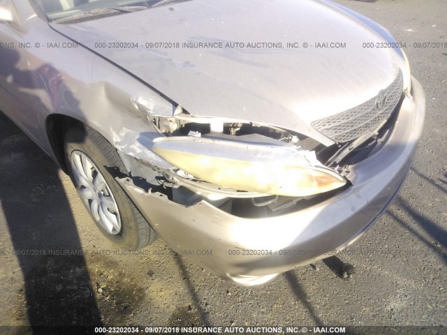 4T1BE32K04U374158 - 2004 TOYOTA CAMRY LE/XLE/SE Қоңыр фото 6