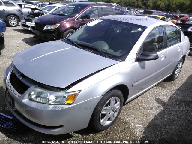 1G8AJ55F76Z102504 - 2006 SATURN ION LEVEL 2 SILVER photo 2