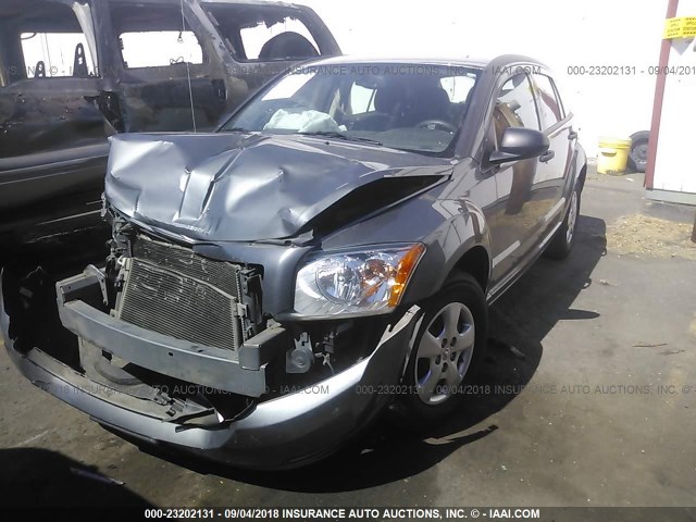 1B3CB1HA0BD302864 - 2011 DODGE CALIBER EXPRESS GRAY photo 2