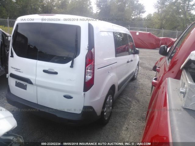 NM0LS7F71J1349312 - 2018 FORD TRANSIT CONNECT XLT WHITE photo 4